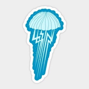 thunder jellyfish Sticker